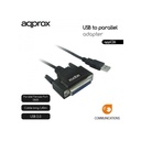 Approx kábel átalakító - usb2.0 to párhuzamos (paraller) port adapter