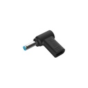 Conceptronic átalakító - abby15pc02 (usb-c to dell 4.5x3mm 18-20v, pd:100w, fekete)