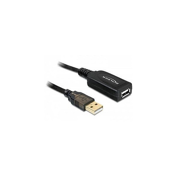 Delock kábel - 82308 (usb2.0 hosszabbító kábel, aktív, 5m)