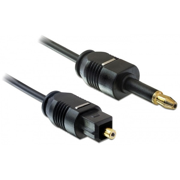 Delock kábel - 82876 (toslink standard > toslink mini 3.5 mm apa/apa, 2m)