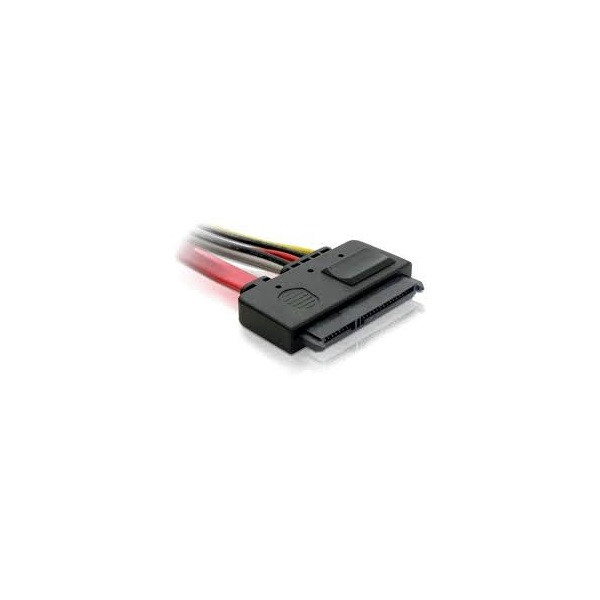 Delock kábel - 84361 (sata hosszabbító kábel, apa/anya, max.: 3gbps,  50cm)