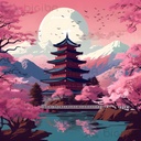Sakura Serenity Pagoda