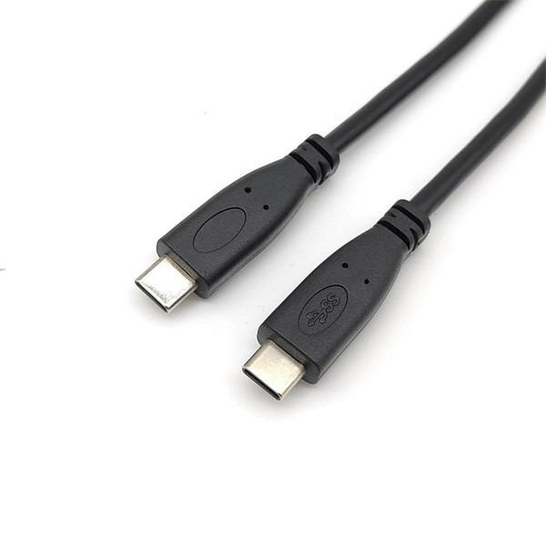 Equip átalakító kábel - 12888307 (usb-c2.0 to usb-c, apa/apa, fekete, 1m)
