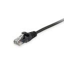 Equip kábel - 625457 (utp patch kábel, cat6, fekete, 0,5m)