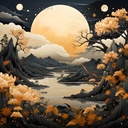 Floraison au clair de lune