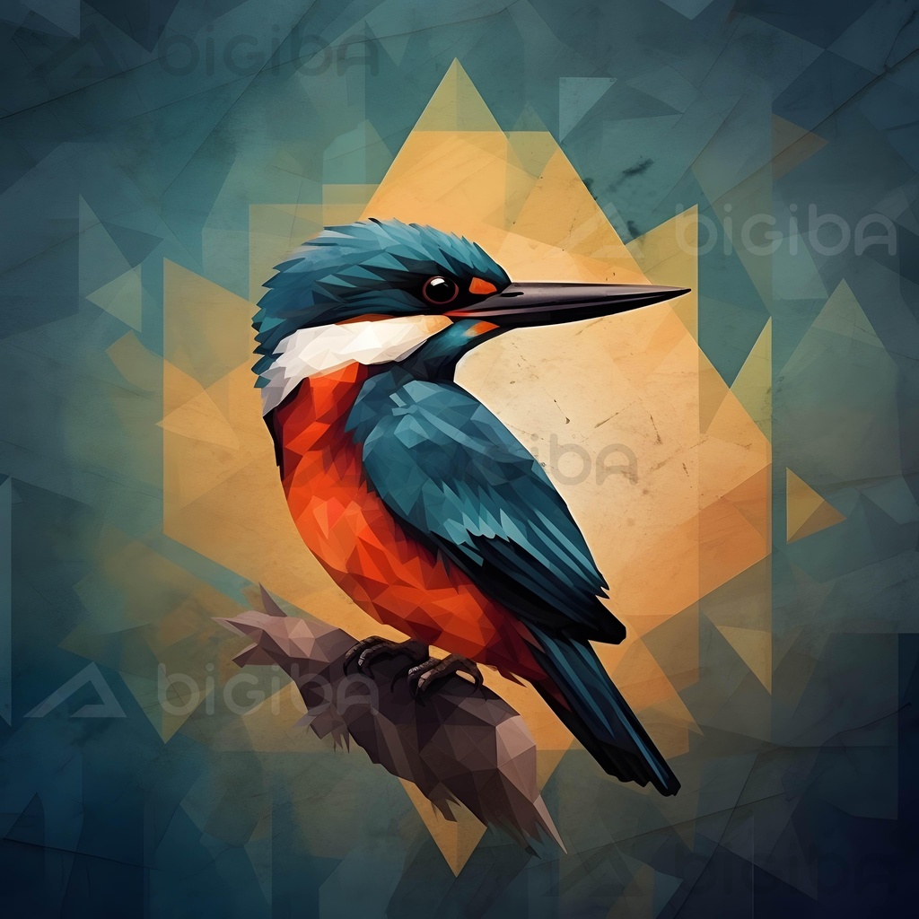 Geometric Avian Grace