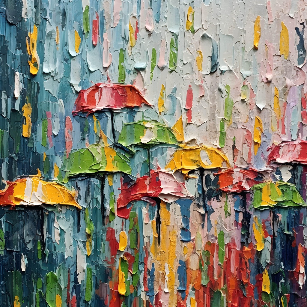 Rainbow Umbrella Rhapsody