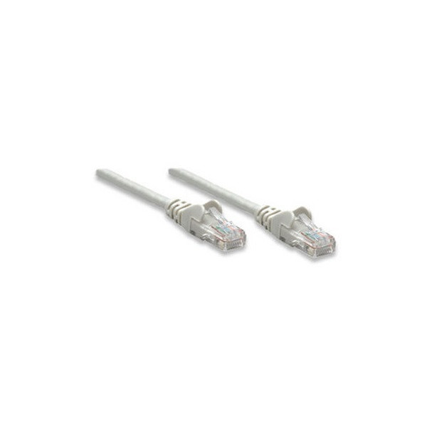 Manhattan kábel - u/utp patch (rj45 to rj45, cat5e, 10m, szürke)