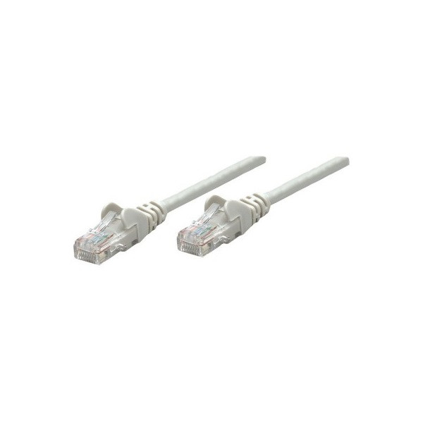 Manhattan kábel - u/utp patch (rj45 to rj45, cat5e, 1m, szürke)