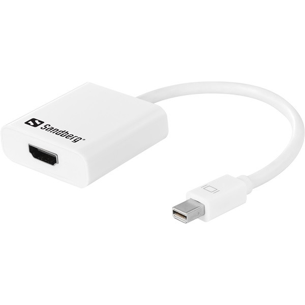 Sandberg kábel átalakító - adapter minidp>hdmi