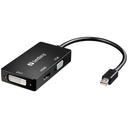 Sandberg kábel átalakító - adapter minidp>hdmi+dvi+vga