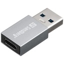 Sandberg kábel átalakító - usb-a to usb-c dongle