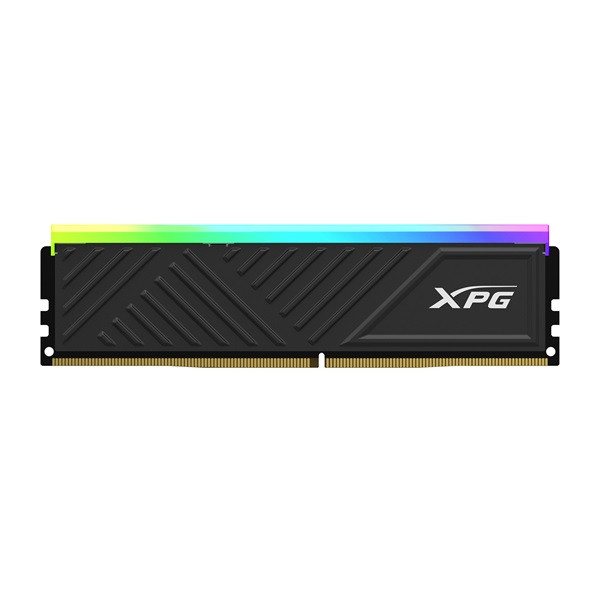 Adata memória desktop - 16gb ddr4 xpg gammix d35 rgb (16gb, 3600mhz, cl18, 1.35v, hűtőbordás, rgb, fekete)