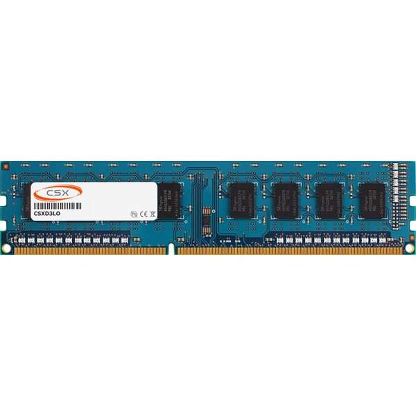 Csx memória desktop - 8gb ddr3 (1600mhz, 16chip, cl11, low voltage, 1.35v)