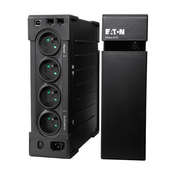 Eaton szünetmentes 1600va - el1600usbdin (8 schuko kimenet, standby, usb, rack/torony)