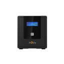 Njoy szünetmentes  1000va - cadu 1000 (2 schuko, line-interaktív, usb menedzsment, rj11/45 vonalvédelem(1gb/s), fekete)