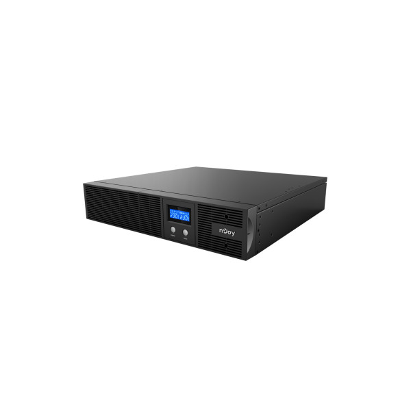 Njoy szünetmentes 1200va - argus 1200 (4 iec c13, line-interaktív, rj45, rs232, usb, szoftver, lcd kijelző, 2u rack)