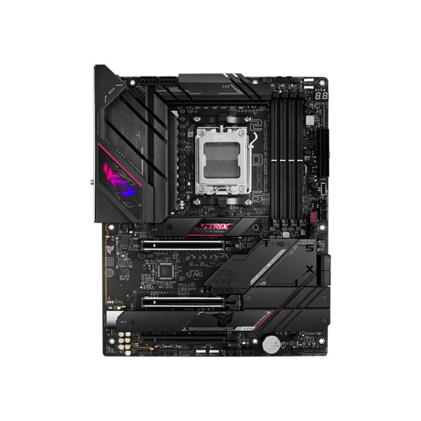 Asus alaplap - amd rog strix b650e-e gaming wifi am5 (b650, atx, 4xddr5 6400+mhz, 4xsata3, 4x m.2, hdmi+dp)