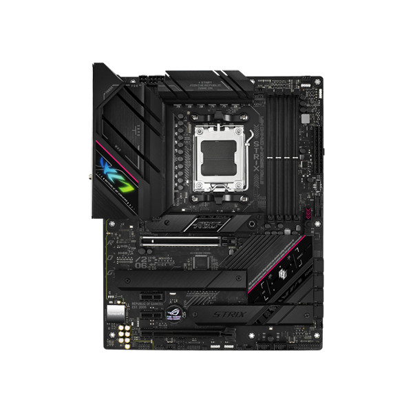 Asus alaplap - amd rog strix b650e-f gaming wifi am5 (b650, atx, 4xddr5 6400+mhz, 4xsata3, 3x m.2, hdmi+dp)