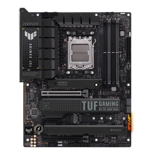 Asus alaplap - amd tuf gaming x670e-plus am5 (x670, atx, 4xddr5 6400+mhz, lan, 4xsata3, 4x m.2, hdmi+dp)