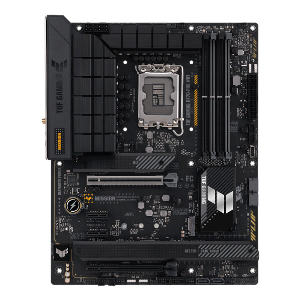 Asus alaplap - intel tuf gaming h770-pro wifi s1700 (h770, 4xddr5 7200mhz, 4xsata3, 4xm.2, hdmi+dp)