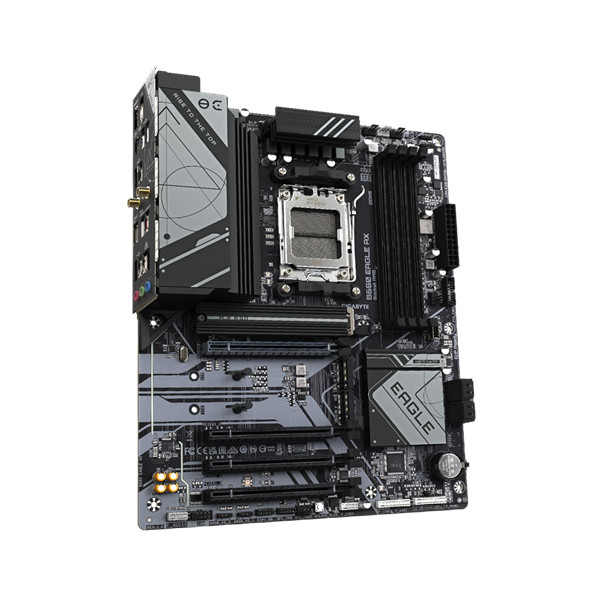 Gigabyte alaplap - amd b650 eagle ax am5 (b650, 4xddr5 5200mhz, raid, 4xsata3, m.2, 8xusb2.0, 6xusb3.1)