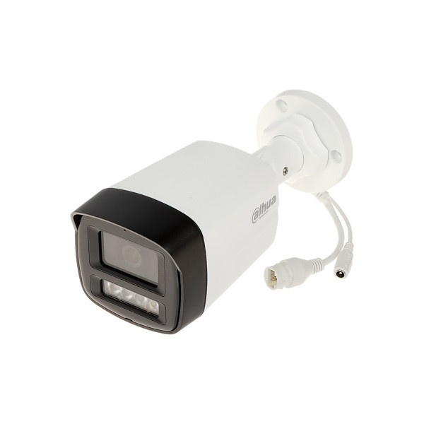 Dahua ip csőkamera - ipc-hfw1439tl1-a-il (4mp, 3,6mm, kültéri, h265+, ip67, ir30m, il30m, poe, mikrofon)