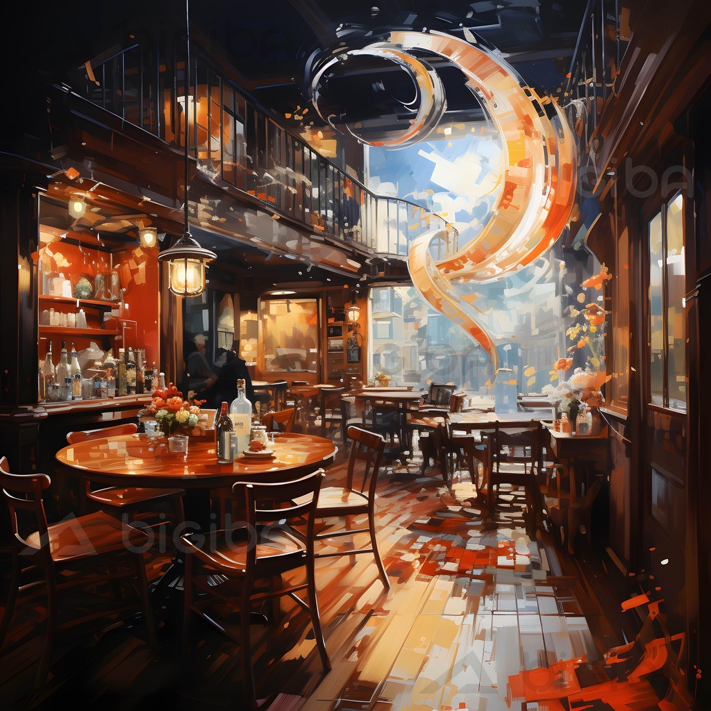 Melodía del Crepúsculo en el Café
