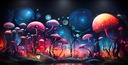 Mystic Mycelium Dreamscape