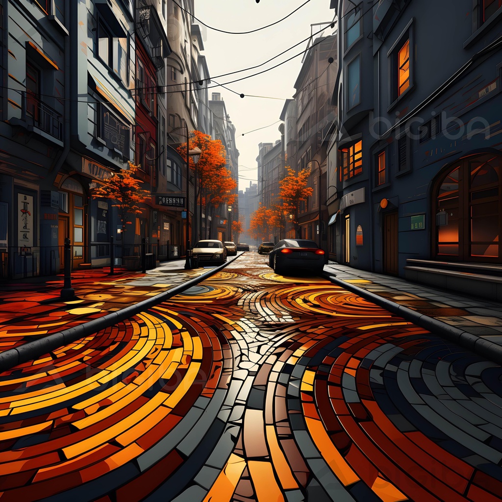 Autumn Rhapsody on Urban Canvas