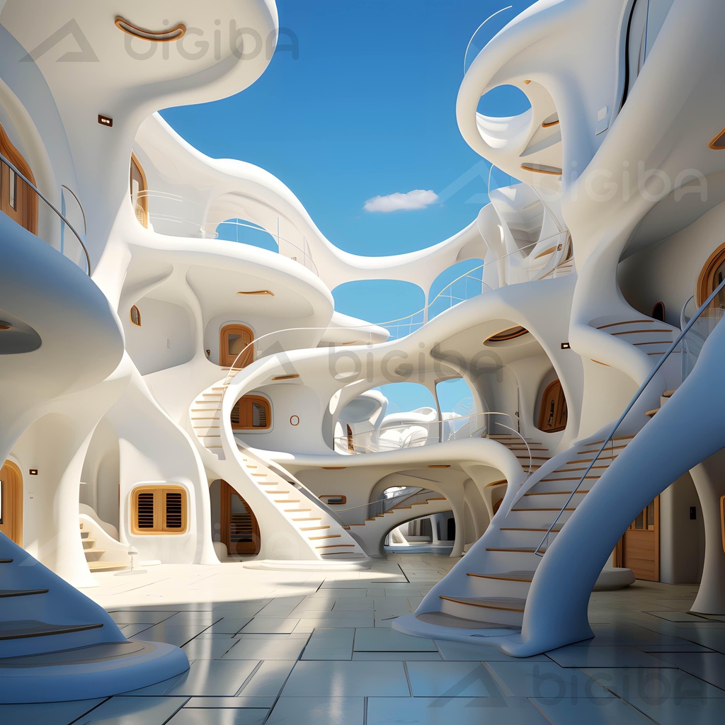 Ethereal Architectural Elegance