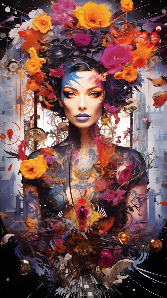 Mystical Urban Bloom