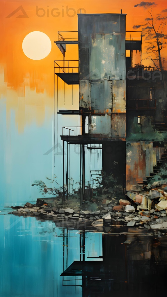 Riflessione delle Rovine del Crepuscolo