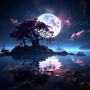Moonlit Sakura Serenity