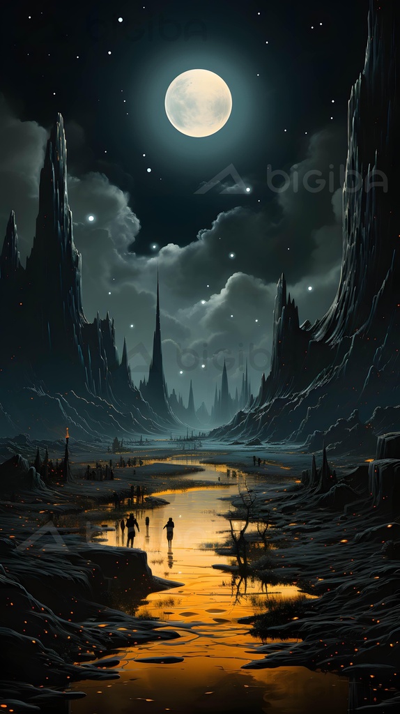 Oasis lunaire
