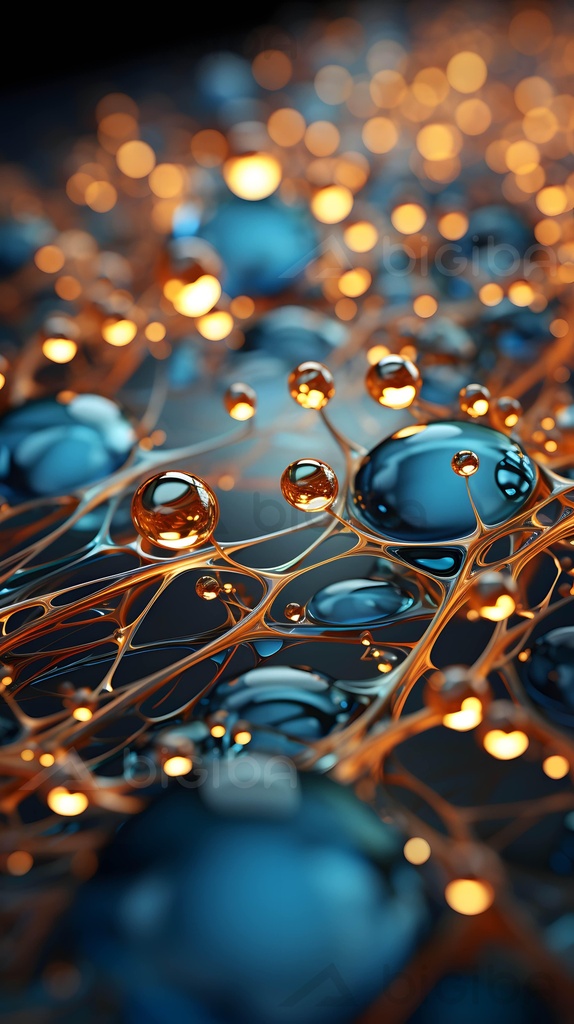 Aqua Orbs Lattice