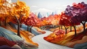 Chromatic Canopy Trails