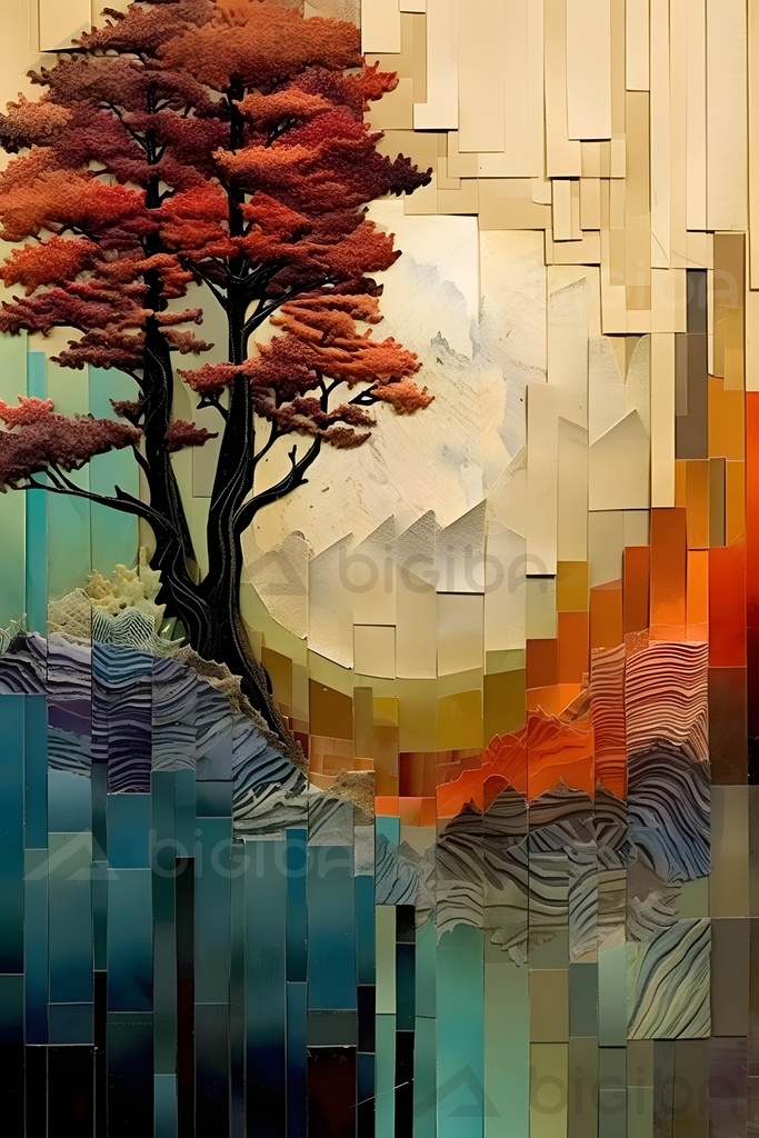 Mosaique Mosaïque de la Nature
