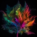 Vibrant Ethereal Bloom