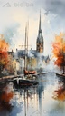 Autumnal Harbor Serenade