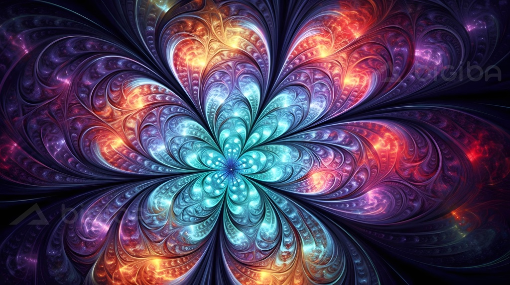 Luminous Ethereal Blossom