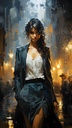 Rainy Metropolis Muse