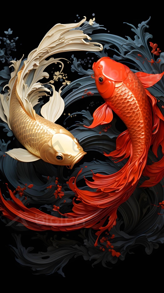 Ethereal Koi Dance