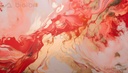 Crimson Swirls of Imagination