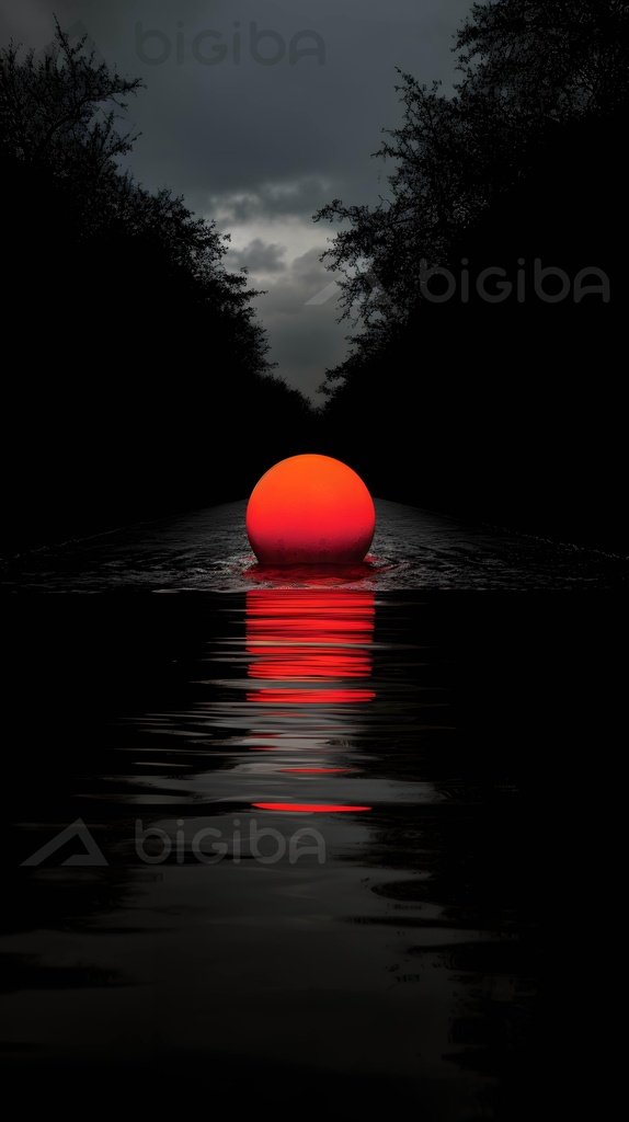 Crimson Orb Twilight