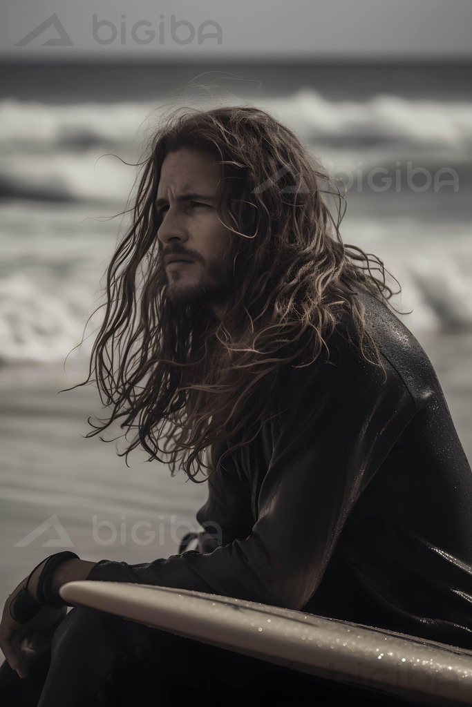 Trost des mystischen Surfers