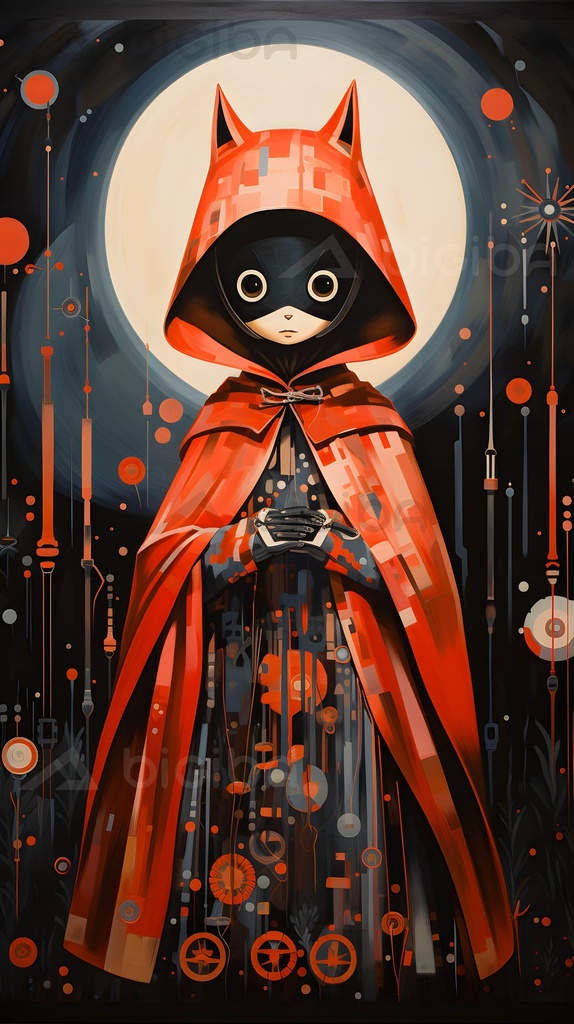 Manto Vermelho Místico