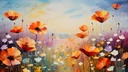 Flores al atardecer