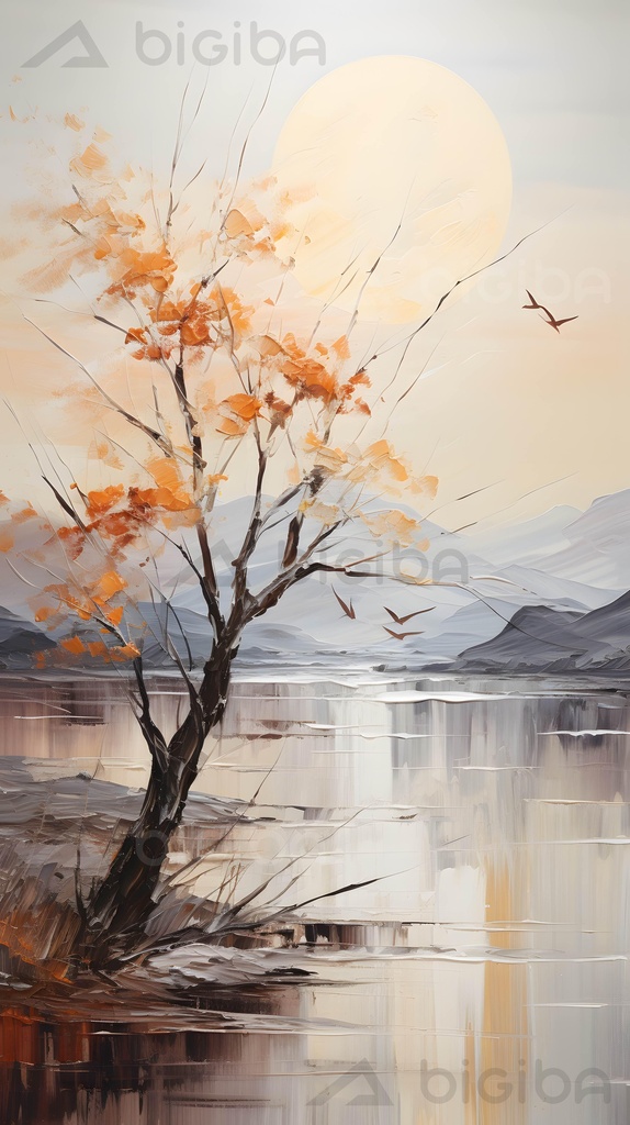 Șoapte de toamnă lângă lac