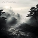 Alba del Fiume Mistico